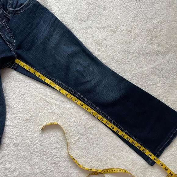 Suki Surplus Silver Dark Wash Jeans Size 29 - Picture 4 of 8